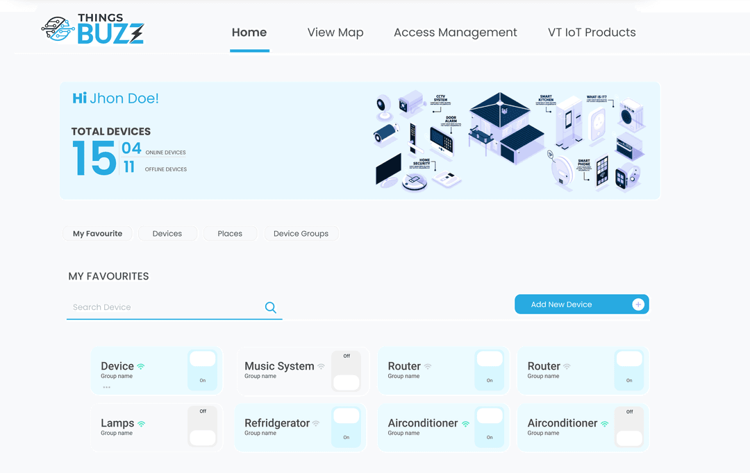 Things Buzz IoT